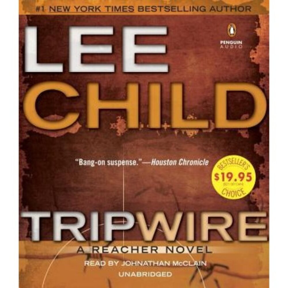 Tripwire Jack Reacher Lee Child  Jonathan McClain Mystery Audio Book CD